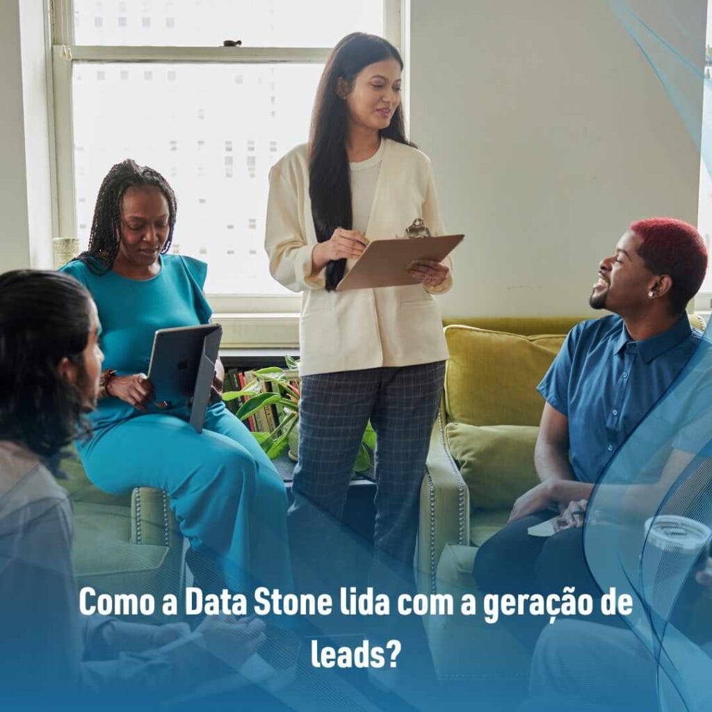 Como a Data Stone lida com a geração de leads