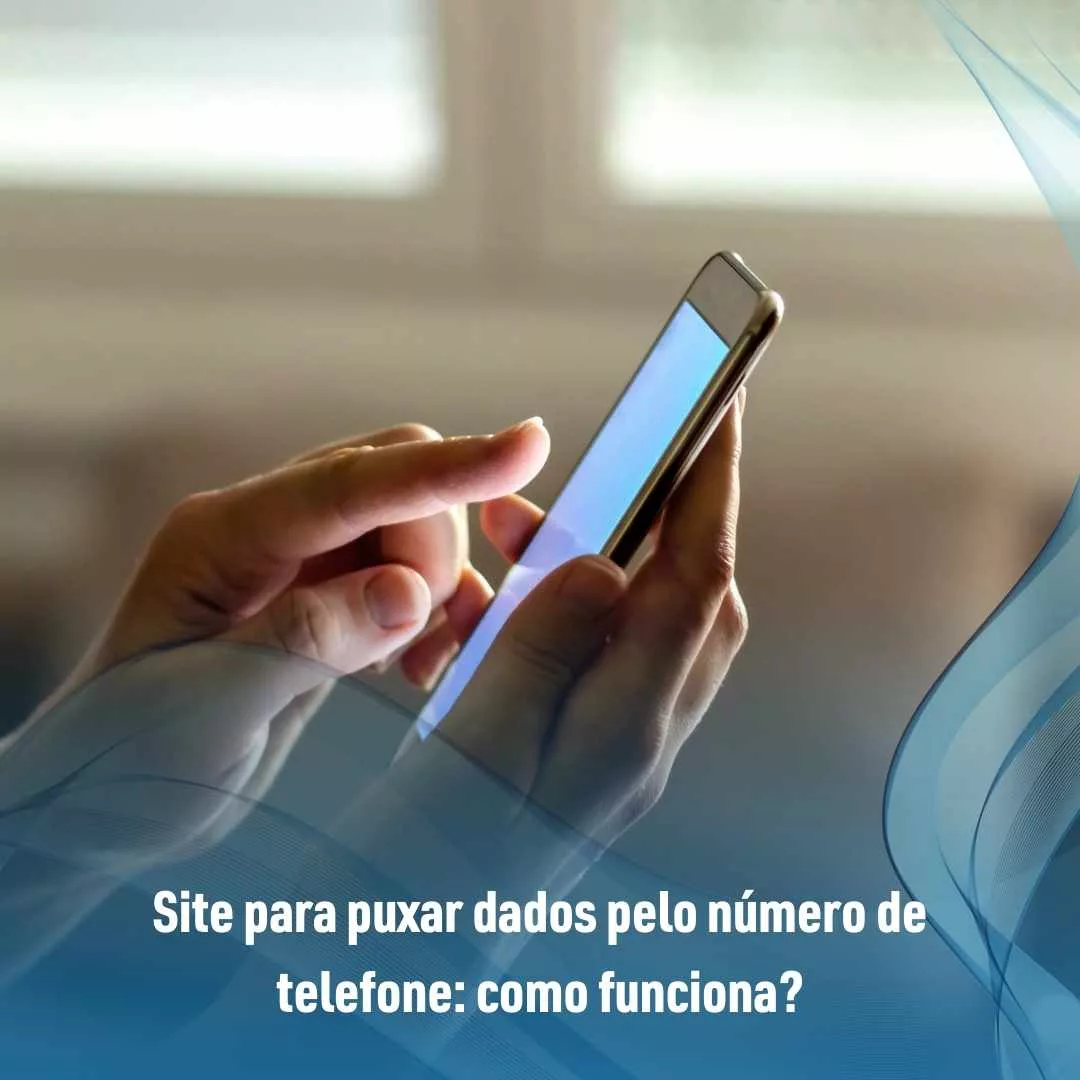 Site para puxar dados pelo número de telefone como funciona