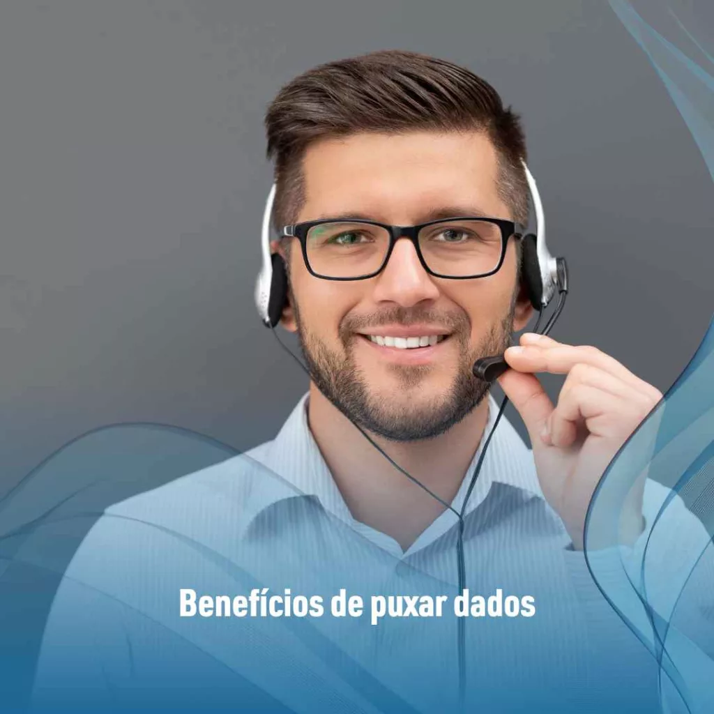 Benefícios de puxar dados