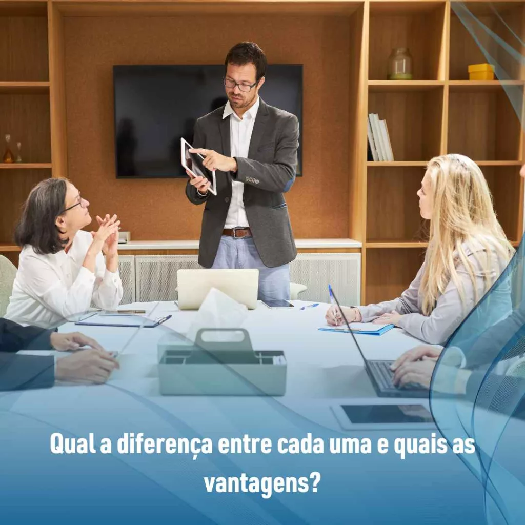 Qual a diferença entre cada uma e quais as vantagens?