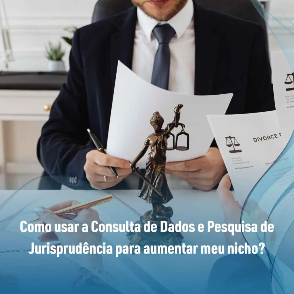 Como usar a Consulta de Dados e Pesquisa de Jurisprudência para aumentar meu nicho?