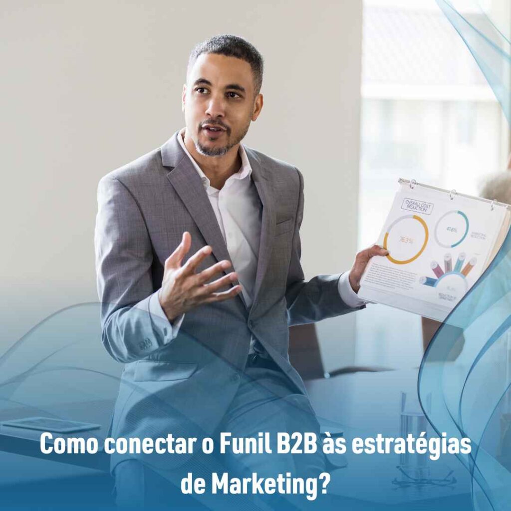 Funil de vendas B2B: saiba como conectá-lo nas estratégias de marketing 2 Como conectar o Funil B2B às estratégias de Marketing?