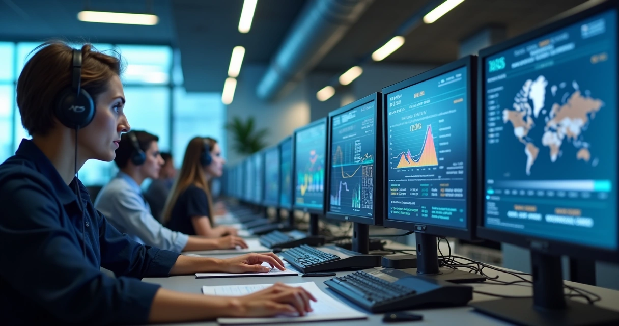 Central de discagem automática para vendas de crédito consignado com agentes e telas de CRM integradas