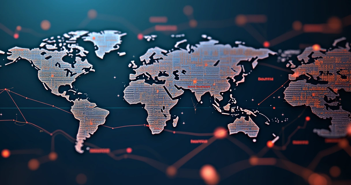 Tela de painel digital com dados comerciais, gráficos e informações cadastrais em alta resolução