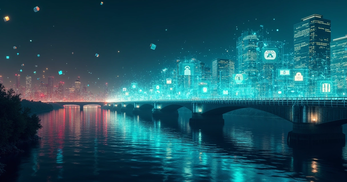 Ponte digital ligando base de leads bruta a dados B2B organizados